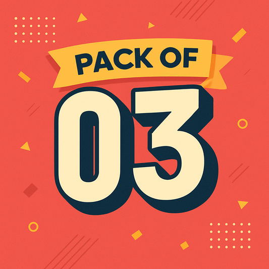 Pack of 3 - Bundle Discount