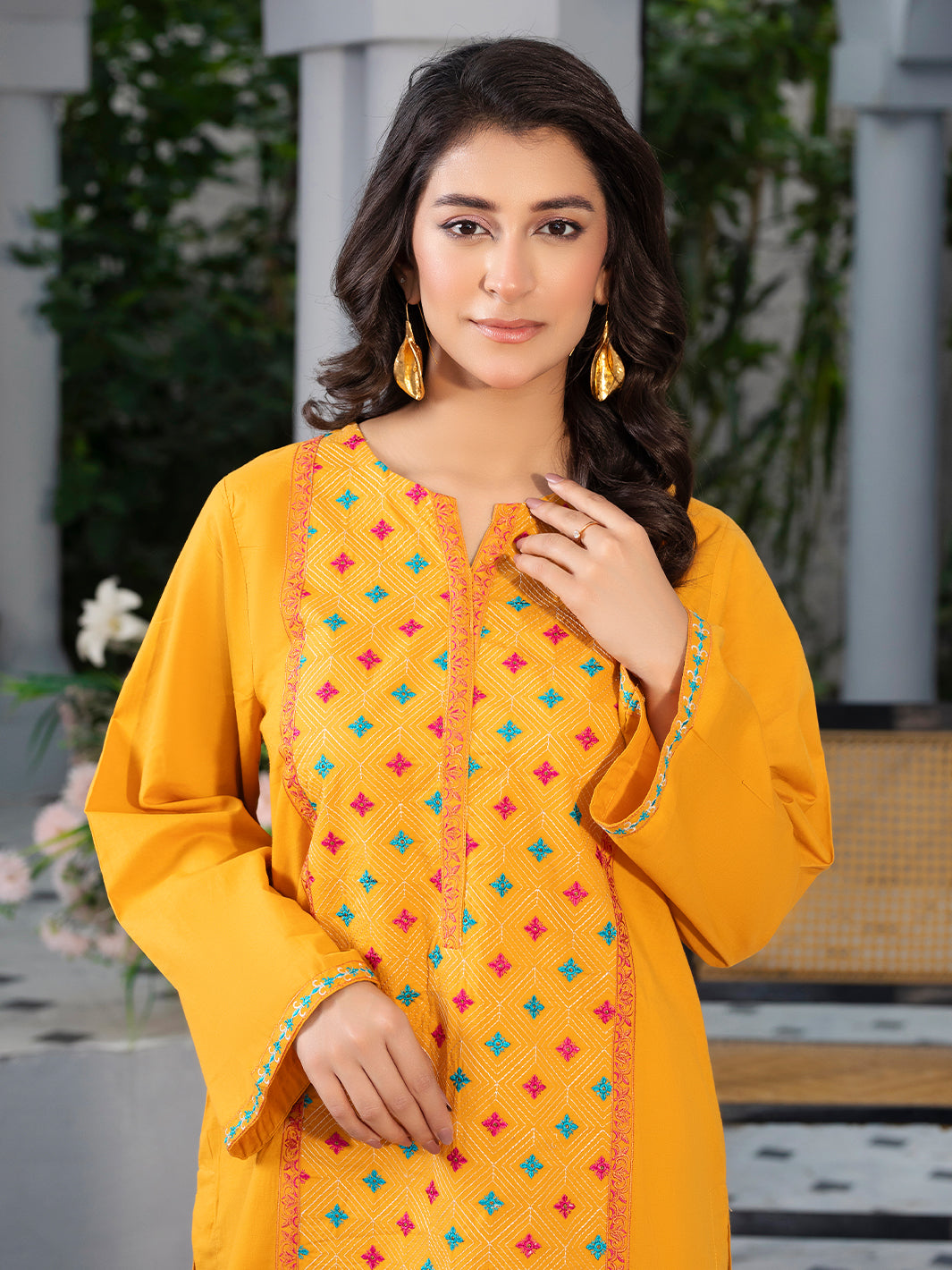 Embroidered Lawn Suit