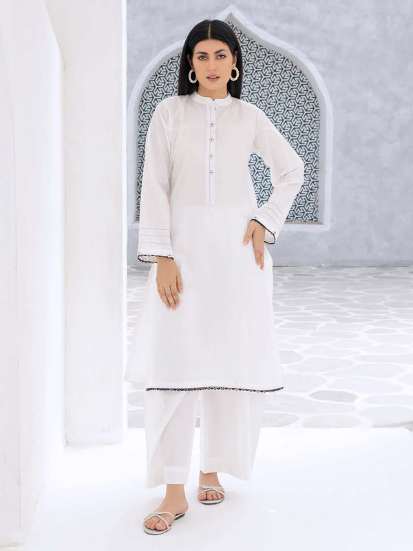 White Arabic Lawn Co-Ord