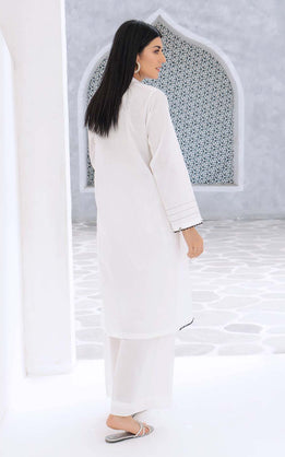 White Arabic Lawn Co-Ord