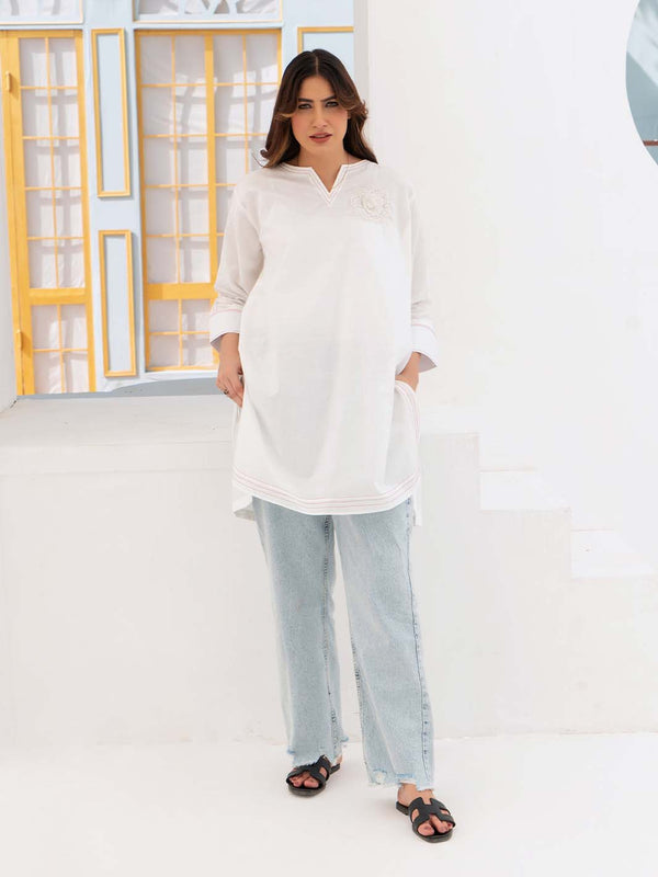 Single Arabic Lawn Shirt