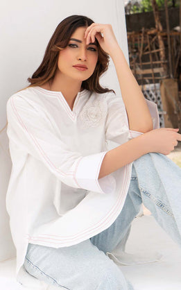 Single Arabic Lawn Shirt